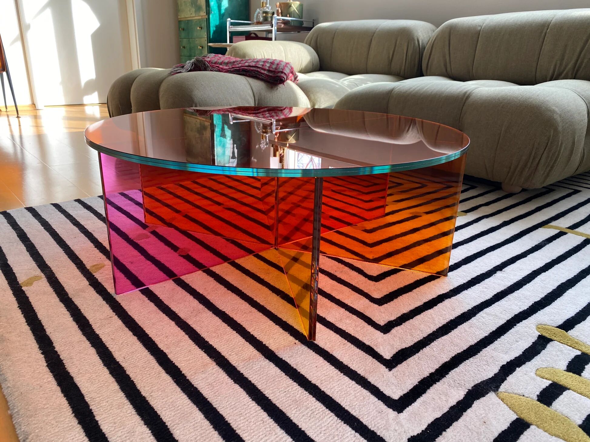 XXX coffee table by Johanna Grawunder for Glas Italia contemporary art