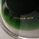 Lot de 2 coupelles vides poches en verre air afrique vintage