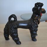 vintage ceramic poodle animal