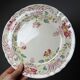 4 antique dessert plates Longchamp Daisies earthenware