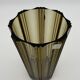 Vintage luminarc smoked glass vase, france - 1970s