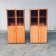 Torcello Series Display Cabinet Set by Afra & Tobia Scarpa for Stildomus, Italy, 1980s, Set of 2