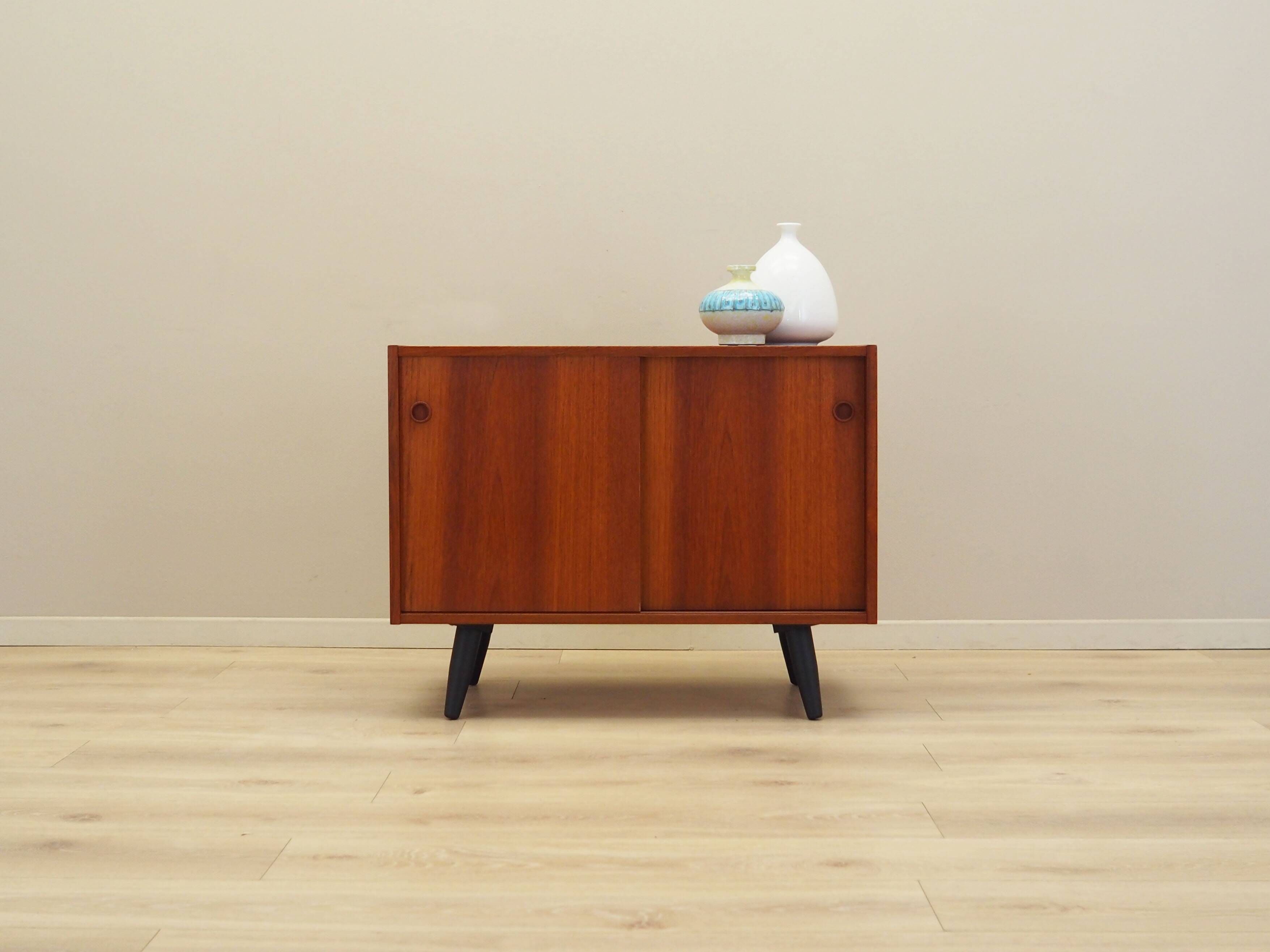 Teak cabinet, Danish design, 1970s, production: Denmark