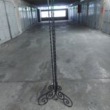 Vintage wrought iron floor lamp