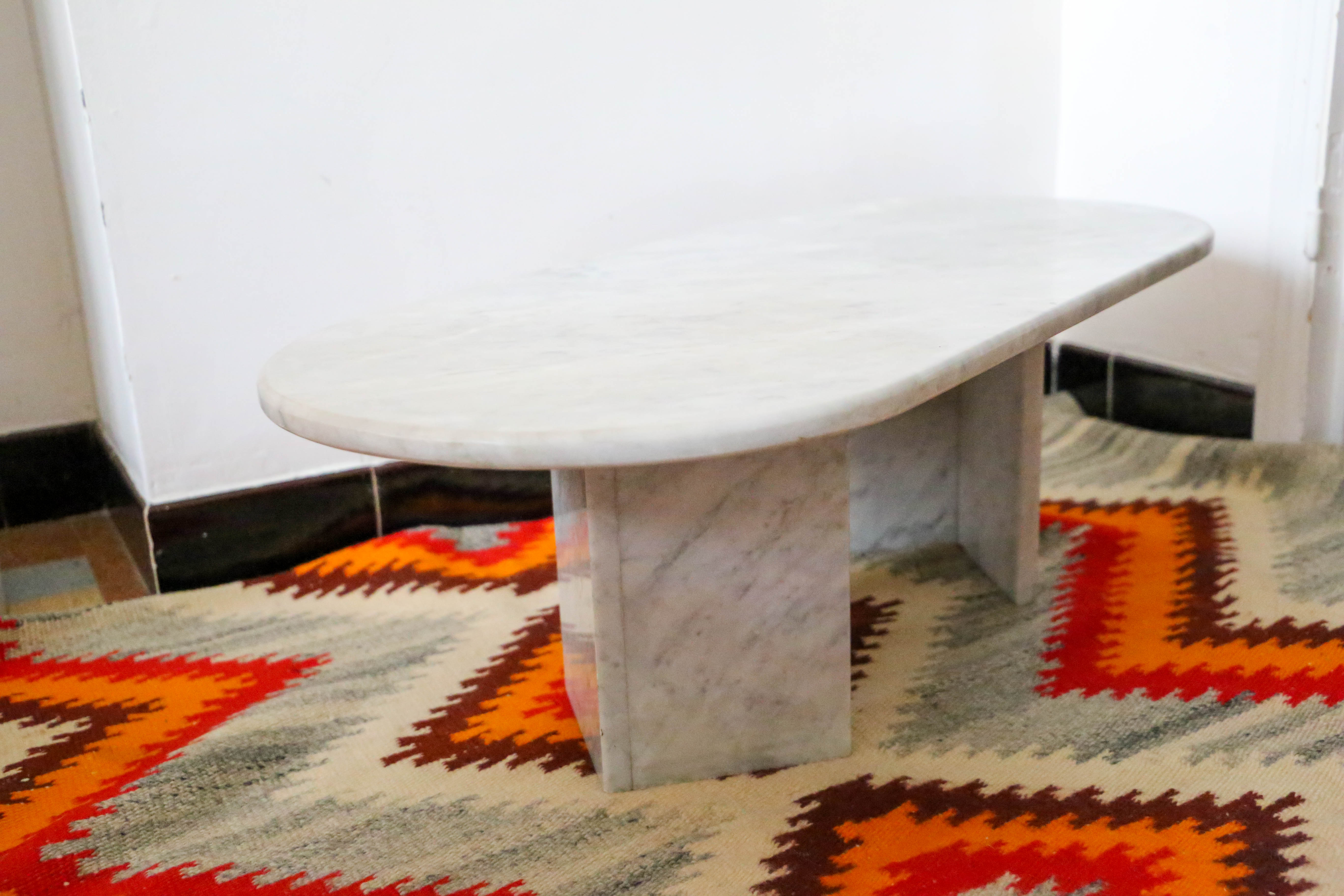 Marble coffee table, vintage