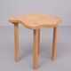 Solid Pine Stool by Era Herbstb 1980s Germany