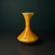 Vintage Murano Yellow Vase, Italy 1970s