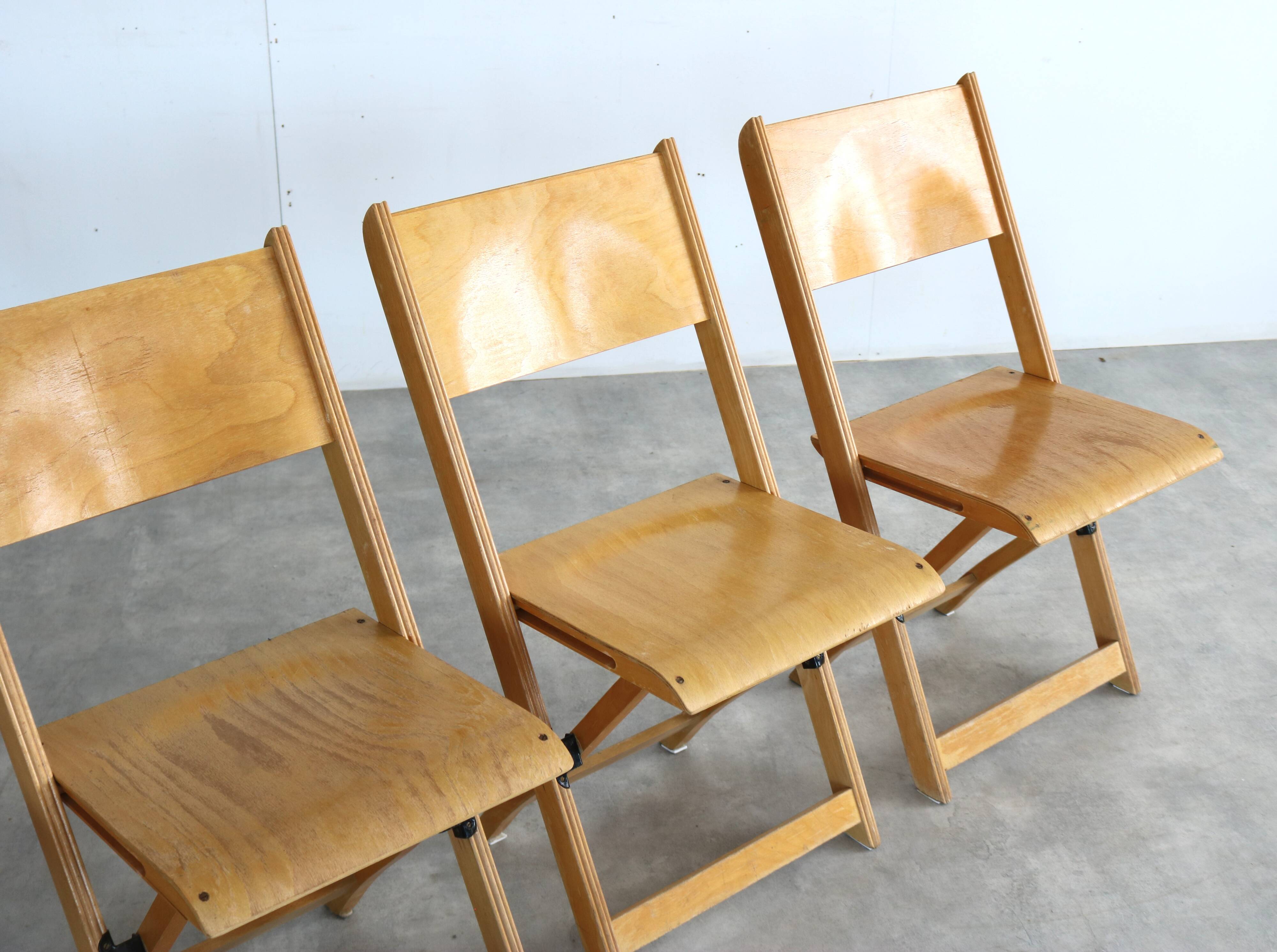 vintage folding chairs | chairs | 1960s | Swedish