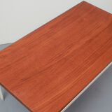 1960s coffeetable in teak and metal