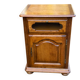 Louis XIV solid oak commode confiturier from the 20th century, 63x50cm.