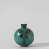 Wilhelm Kåge "Argenta" Lily Of The Valley Miniature Ceramic Vase, 1930s