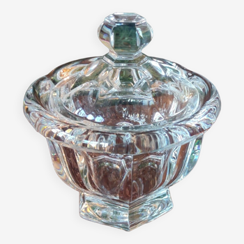 Old Baccarat crystal sugar bowl