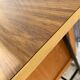 Vintage wood and formica desk 1950