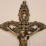 Bronze holy water font from the late 19th century.