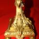 pair of gilded bronze candlesticks with 4 candle holders in "Louis XVI" style, 19th century