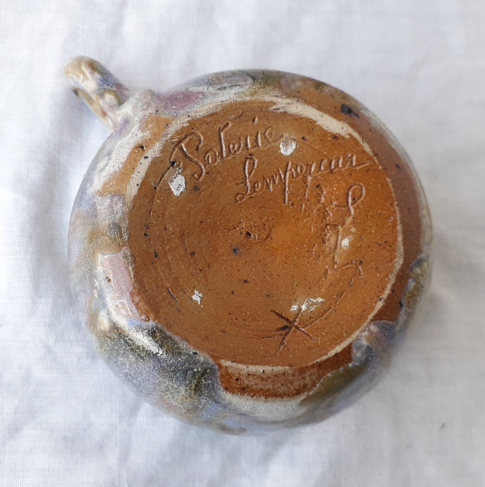 6 stoneware cups Lempereur