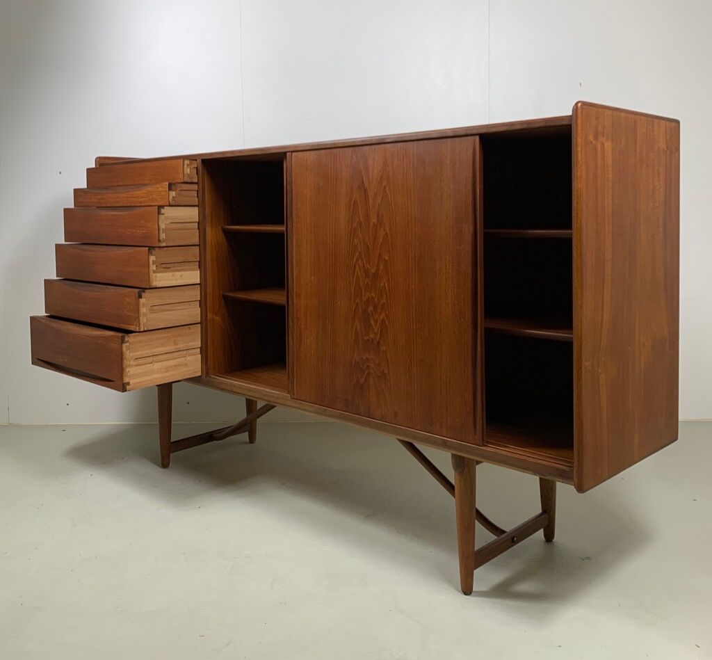 Teak MidCentury Sideboard by Fred Kayser 1960s