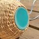 Small lamp to lay foot rattan ball, vintage