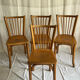 Lot de 4 chaises bistrot Baumann