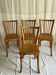 Lot de 4 chaises bistrot Baumann