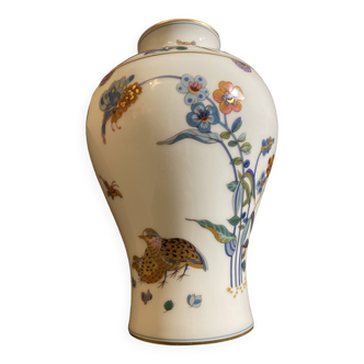 Limoges porcelain vase