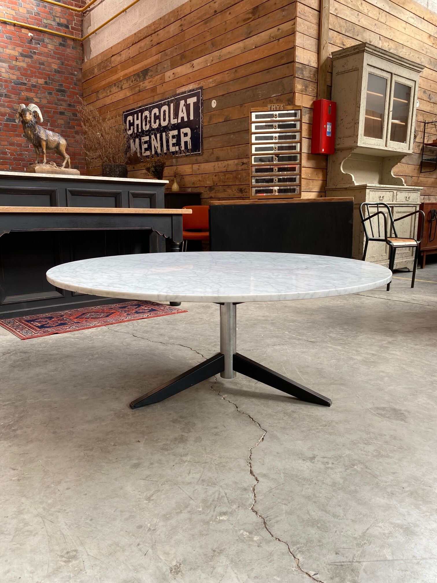 Marble coffee table 70s