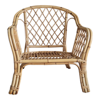Adult rattan armchair