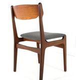 Very nice and solid set of 4 vintage chairs in teak - Findahl.