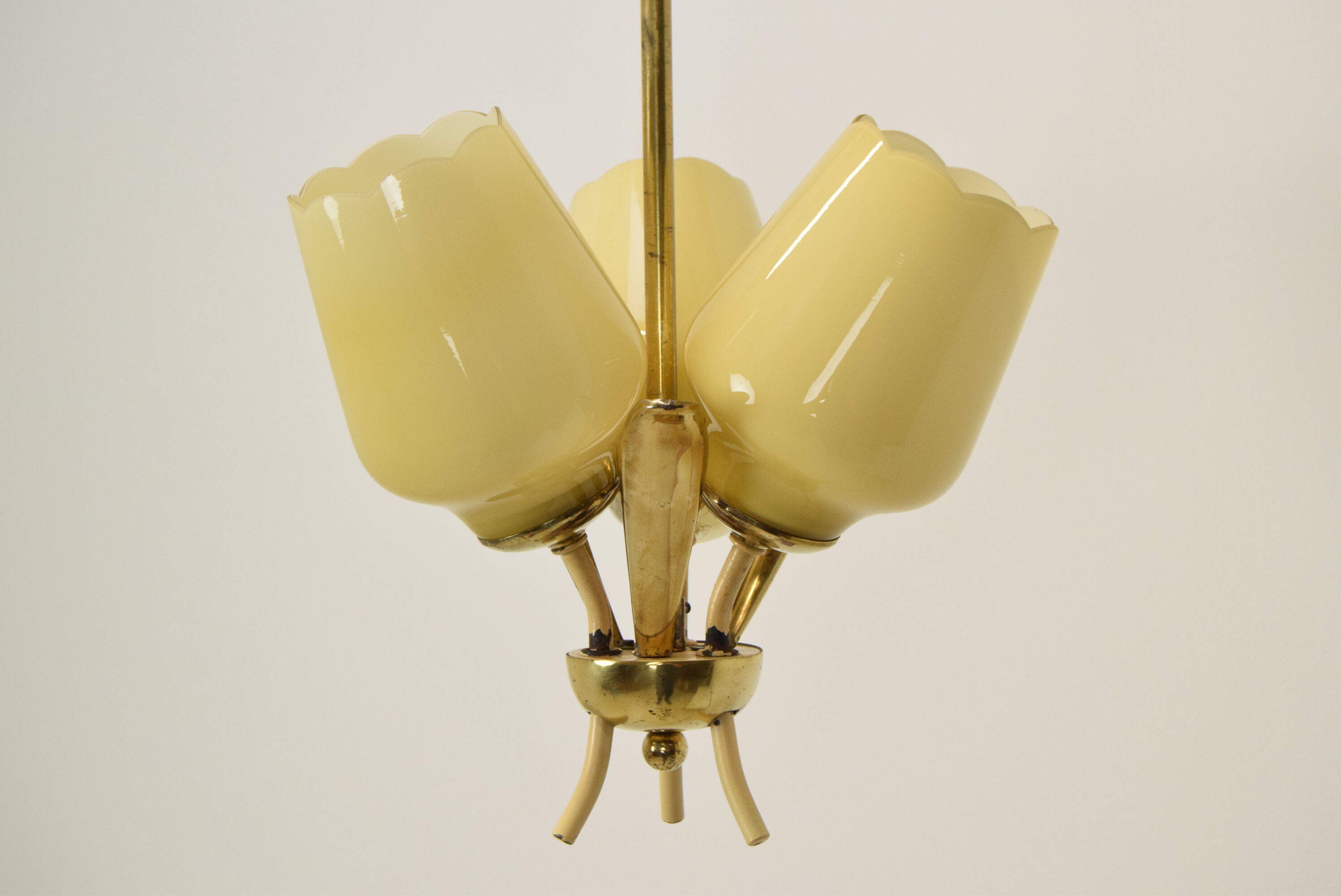 Mid-century Chandelier,Czechoslovakia,1960