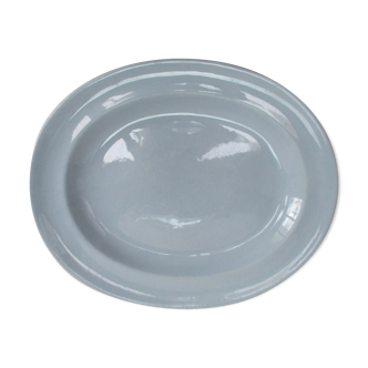 Plat Villeroy and Boch old blue earthenware