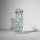 Textured Glass Vase by Ingrid Glashutte 1970's