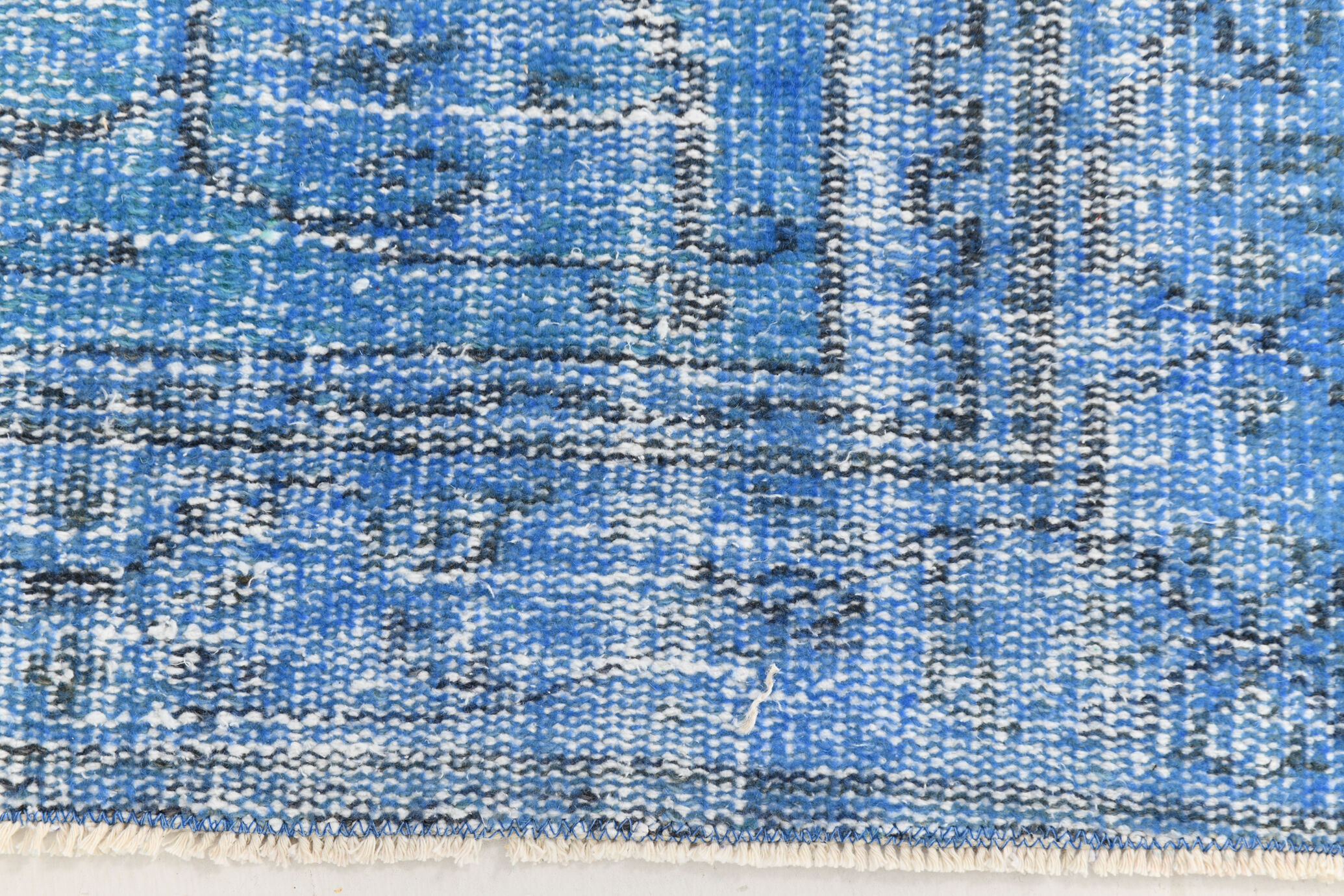 2x6 soft blue vintage runner rug, 53x198cm