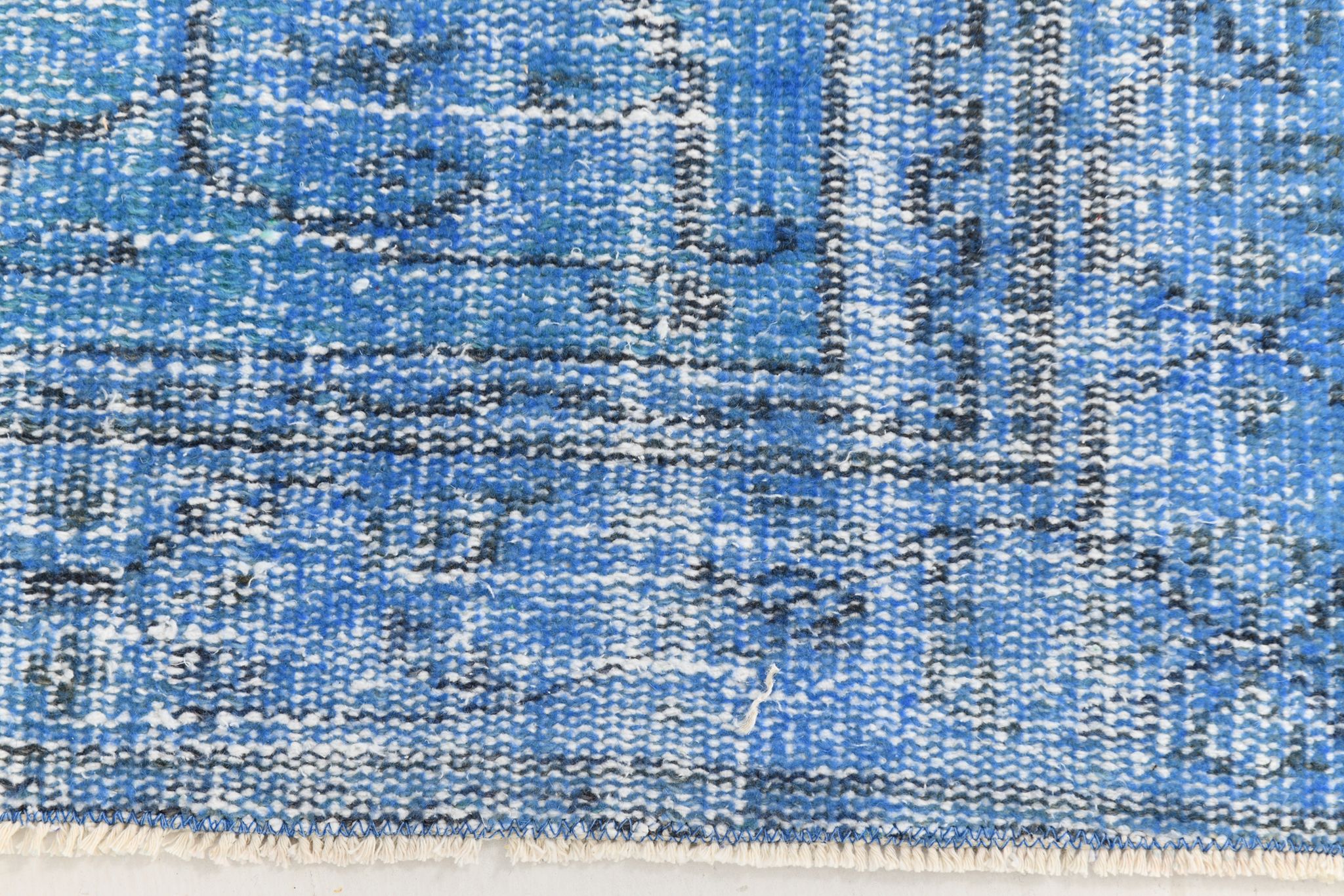 2x6 soft blue vintage runner rug, 53x198cm