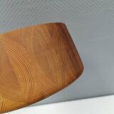 Danish bowl in turned wood 1970s