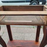 Old Louis XVI style console with marble top