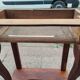 Console ancienne style louis xvi avec plateau marbre