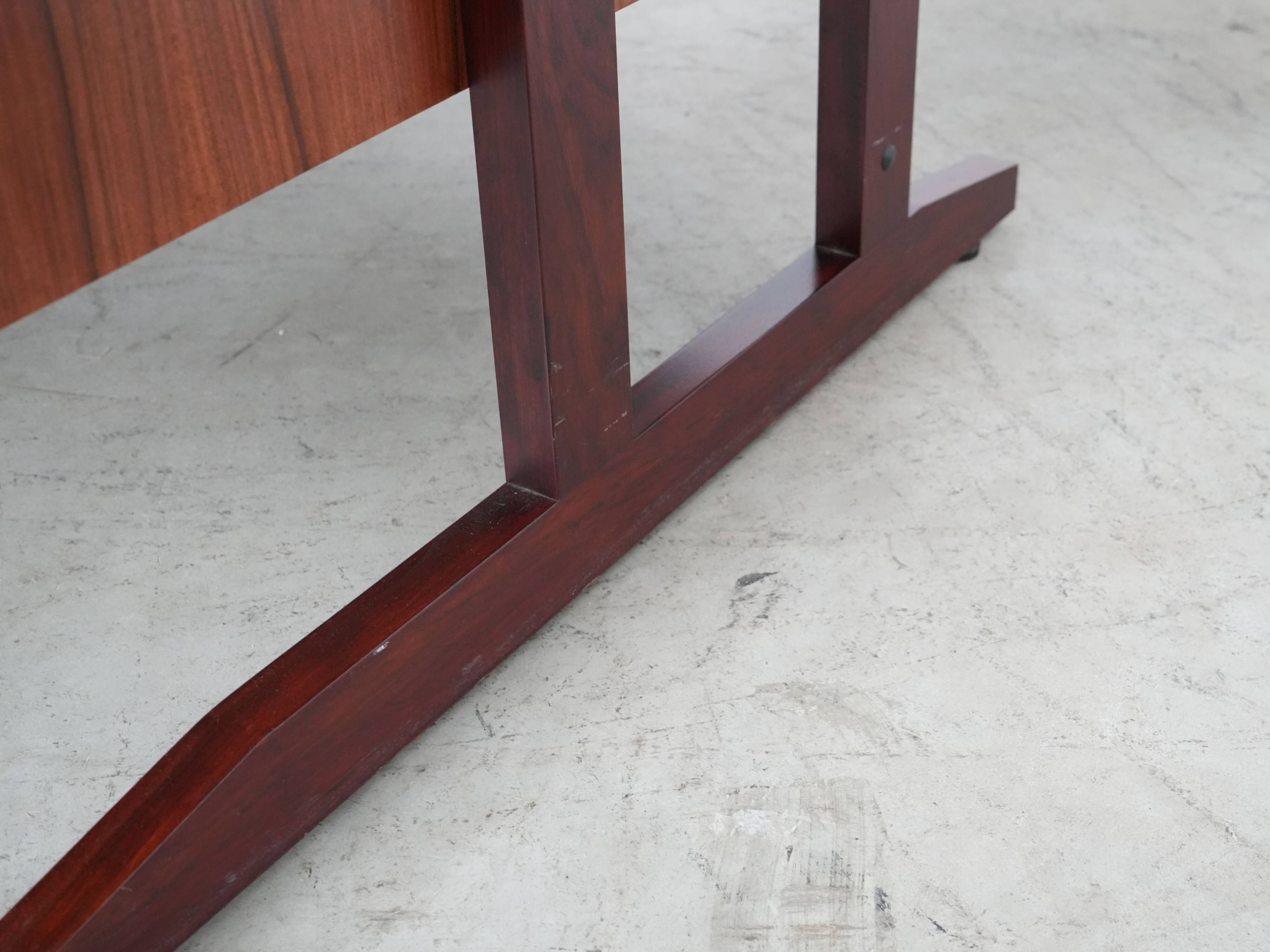 Rosewood desk, Danish design, 1970s, production: Denmark