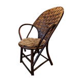 Chestnut armchair from Limousin