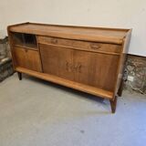 1950s sideboard with display case