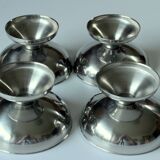 4 ice cream cups by WMF/Tischfein - made of stainless steel - Vintage