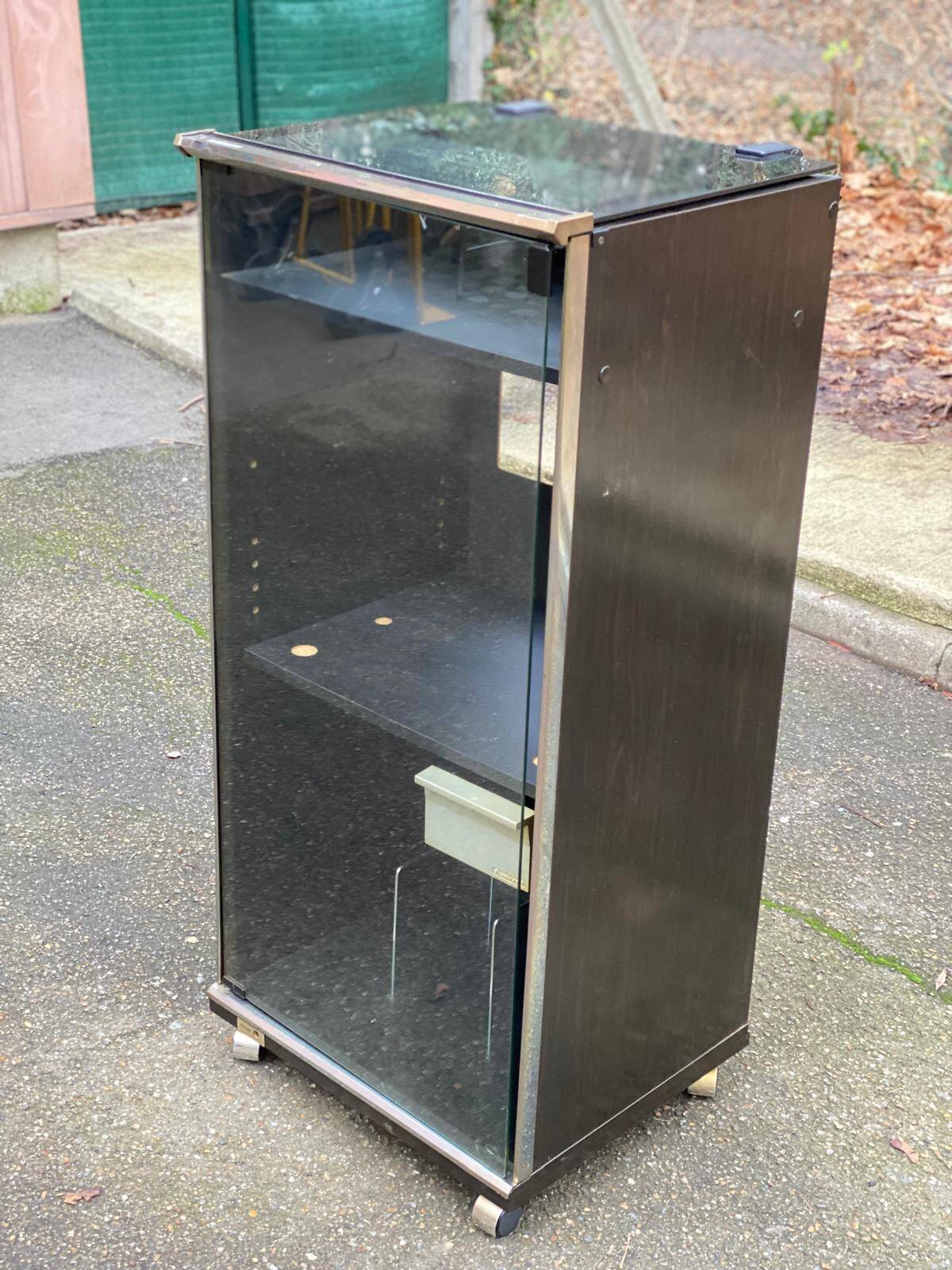 Meuble Hi-fi Kenwood Hifi avec tourne disque des années 80