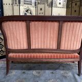 Louis Philippe bench and pair of armchairs