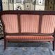 Salon complet Louis Philippe banquette et paire de fauteuils