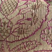 Decorative pillow case in brocade with ottoman turkish 16th century motifs