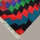 Vintage Turkish Kilim 340x183 cm wool kelim rug Large Purple, Green, Black, Blue