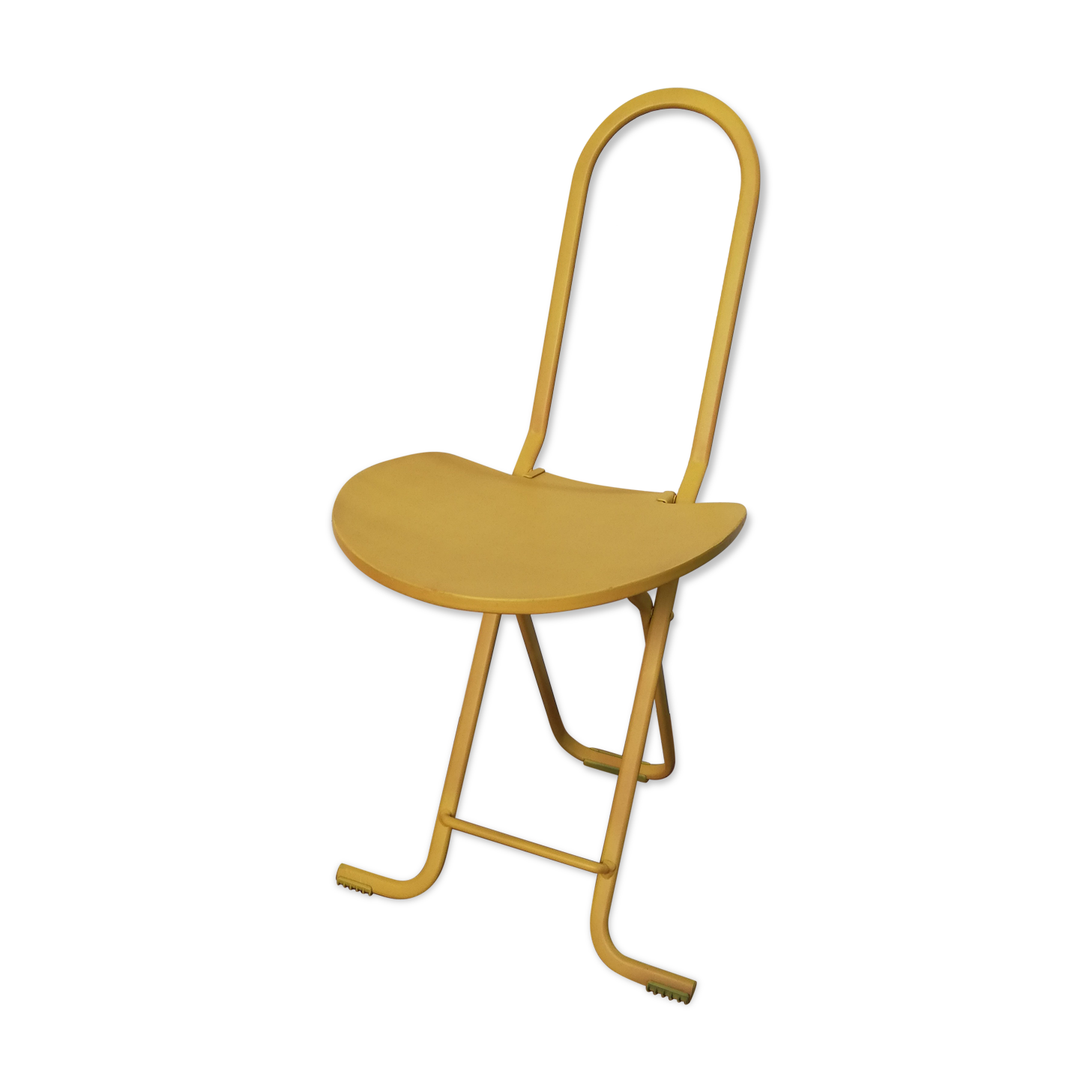 Metal folding chair