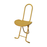 Metal folding chair