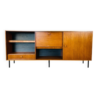 1960s high teak Scandinavian enfilade