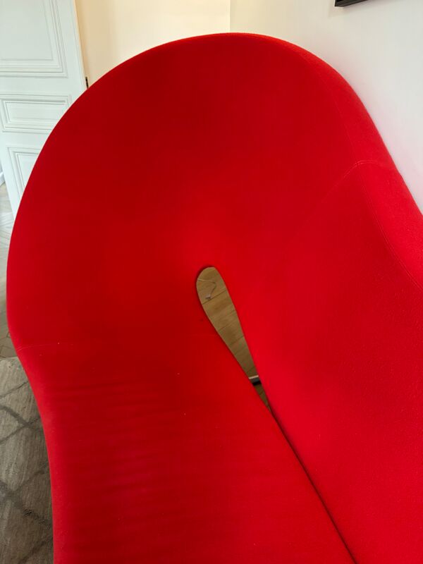 Ron Arad – Canapé “Victoria & Albert” – Moroso – Icone design – Rouge