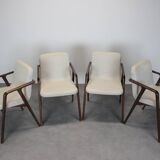 Set of 4 Lolita Dining Chair with Arms by Porada, 21st Century